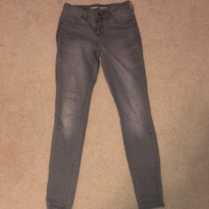 Old navy gray jeans